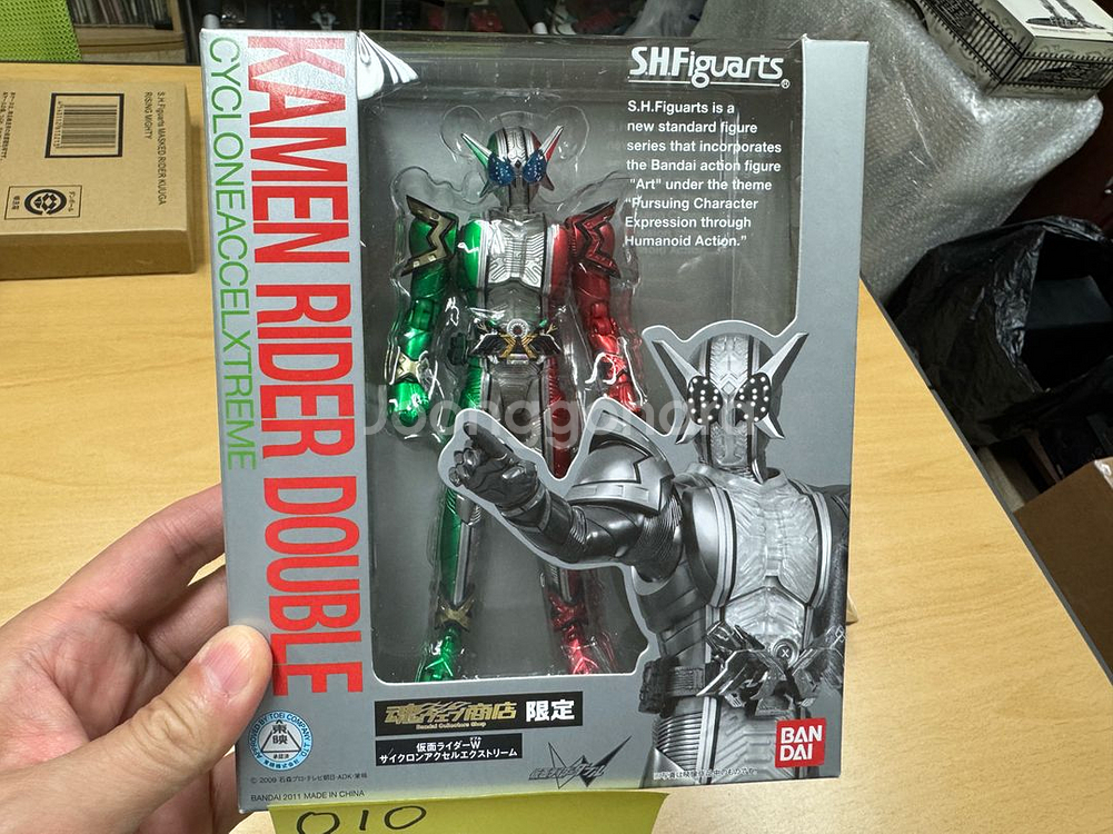 SHF 가면라이더 더블 사이클론액셀 익스트림 타마시--1