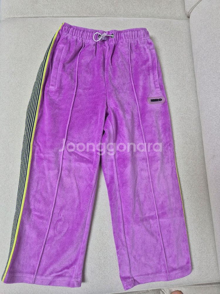 히로 벨로아 팬츠 퍼플 120--1