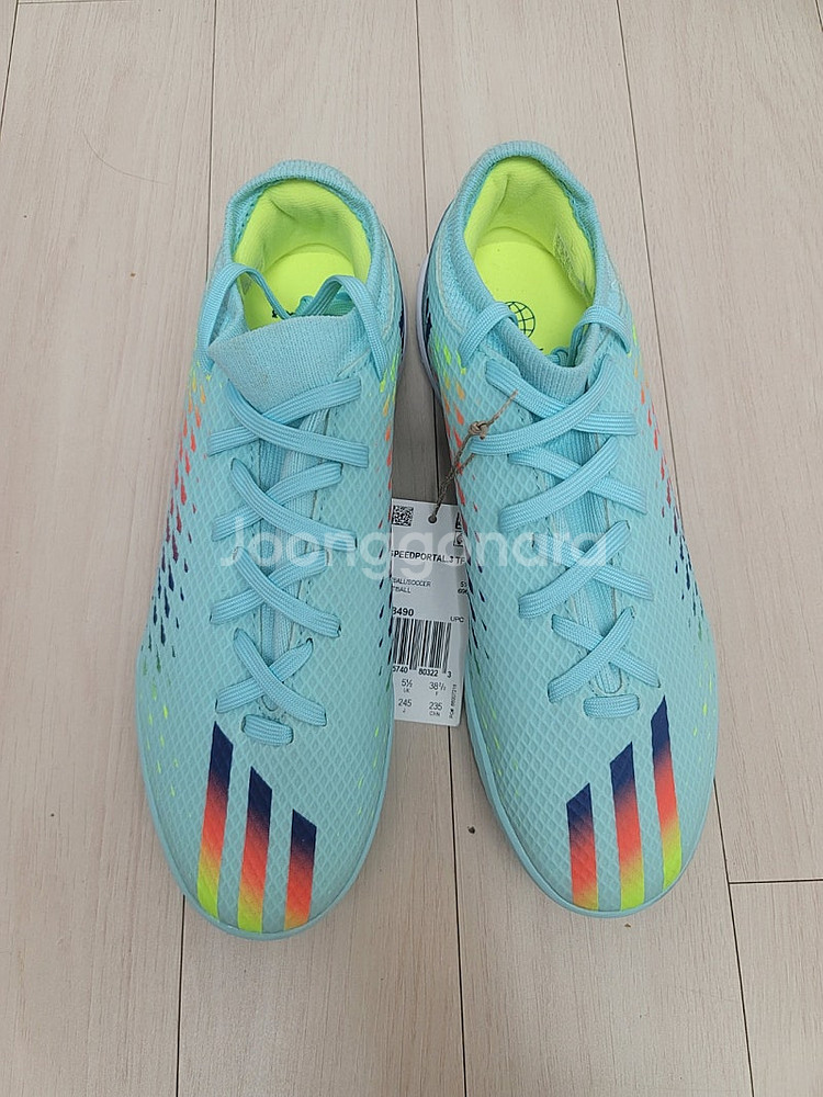 (축구)아디다스 손흥민 유소년 풋살화 스피드포탈 245--8