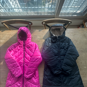 140, 10-12, 여아 겨울 패딩 점퍼(노스페이스, 랜드앤드)