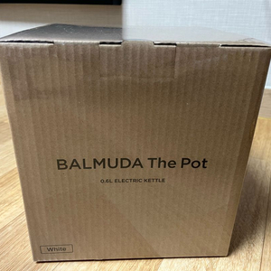 발뮤다 더팟 전기포트 k07b 화이트 새상품