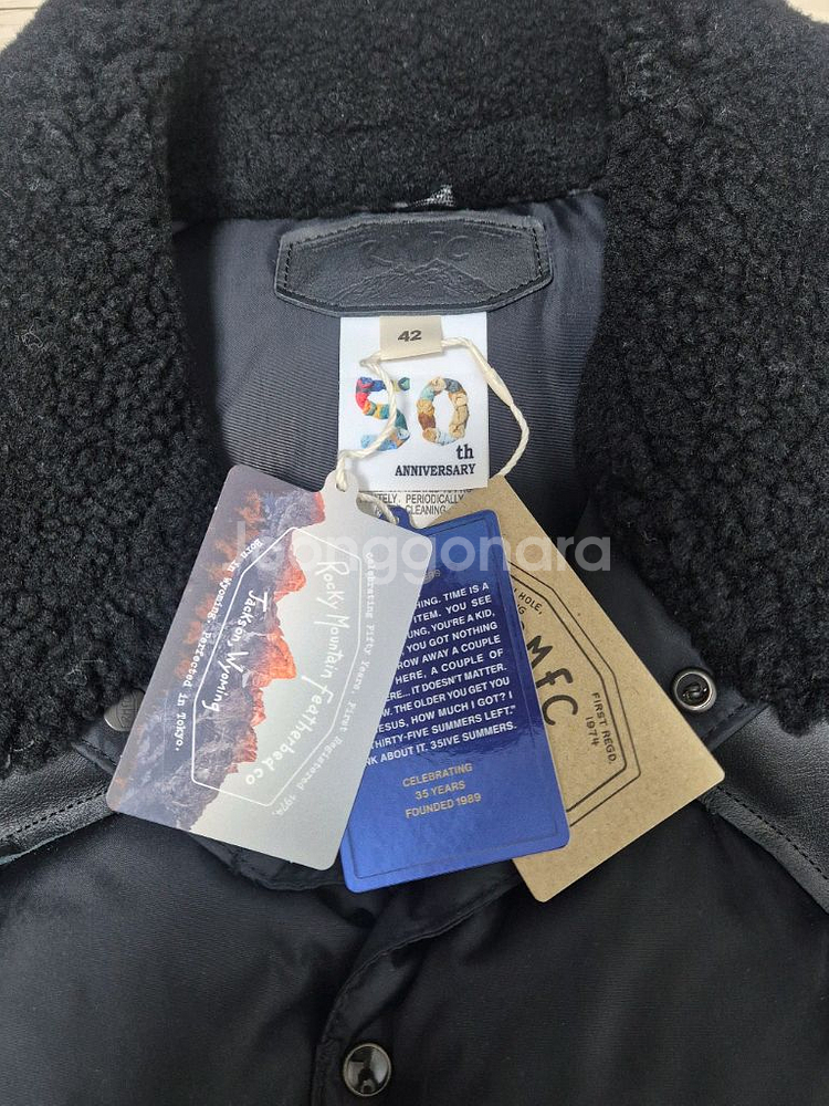 [록키마운틴페더베드] 크리스티 자켓 블랙 42--2