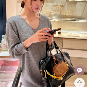 마리마켓 홀가먼트 롱 원피스 브이넥 니트원피스 울원피스