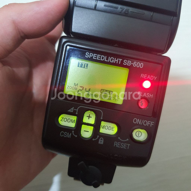 니콘 스피드라이트 SB-600 플래시--9