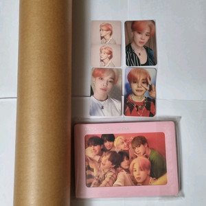 방탄 맵솔 페르소나 포스터, 특전, 지민 포카 드볼