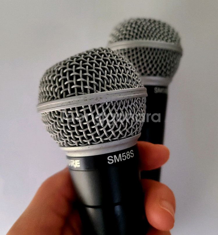 슈어(SHURE) 마이크 SM58S 1개--4