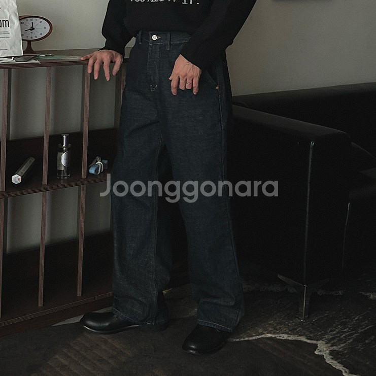 기모 생지 데님--0