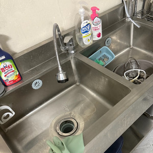 스테인리스 스틸 싱크대 세트