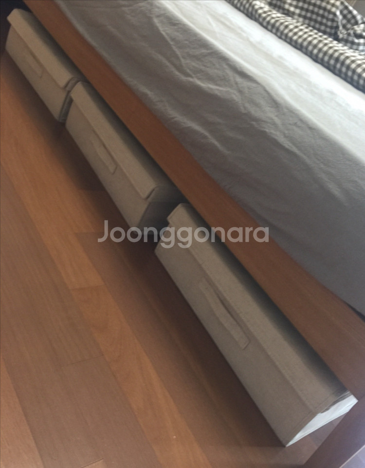 무인양품 수납 상자 (3개)--2