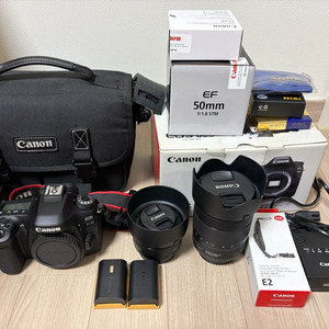 캐논 EOS 80D 카메라 세트 일괄판매