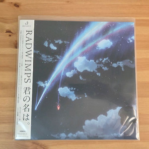 RADWIMPS 너의이름은 LP 블랙반