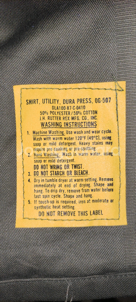 80s og507 셔츠 15사이즈--3
