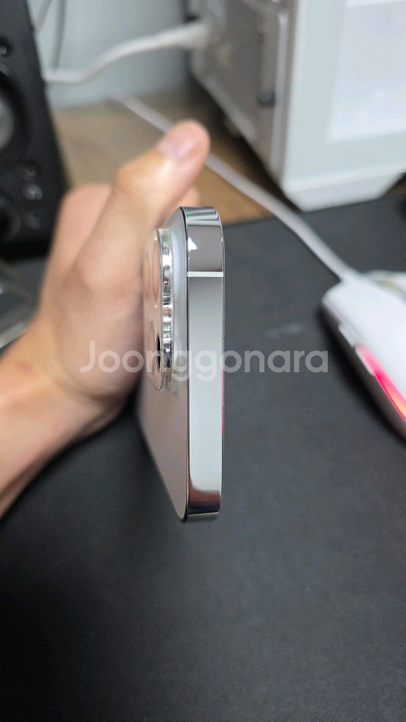 아이폰 14프로 자급제 실버 512기가 판매합니다. 배터리성능 100프로--5