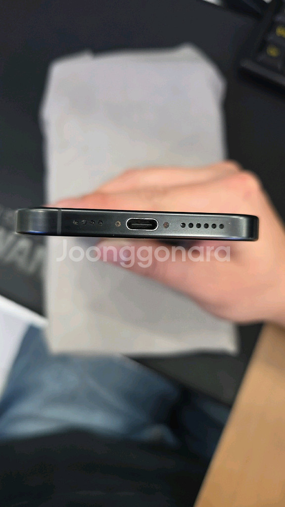 아이폰16프로맥스 256GB 자급제 블랙93%--7