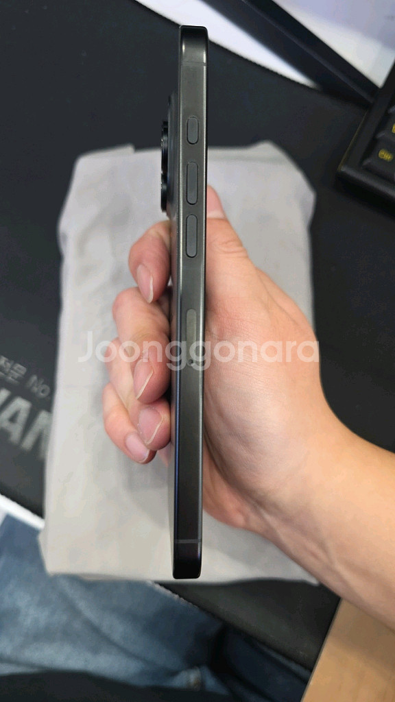 아이폰16프로맥스 256GB 자급제 블랙93%--5