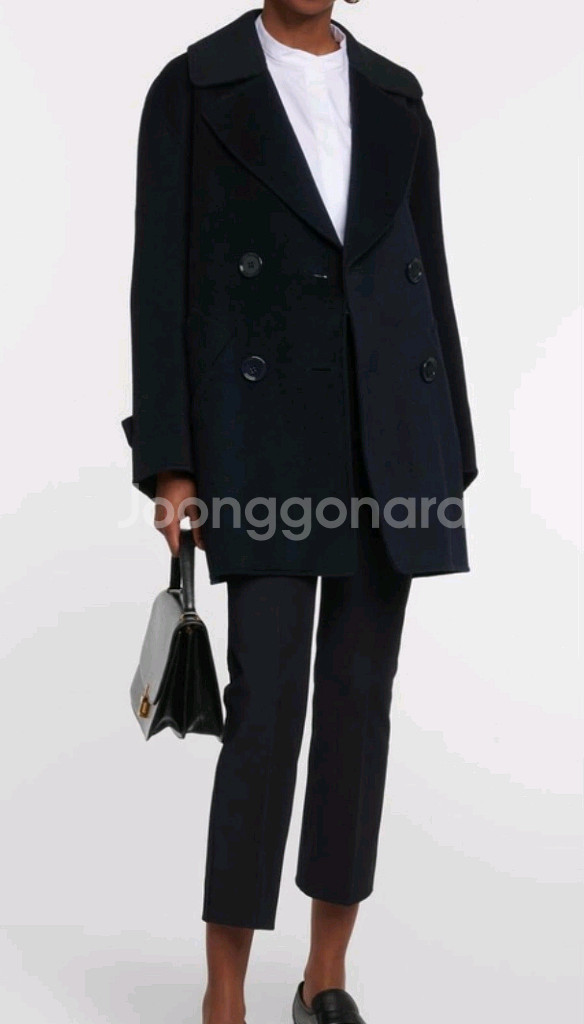 막스마라 울 반코트--0