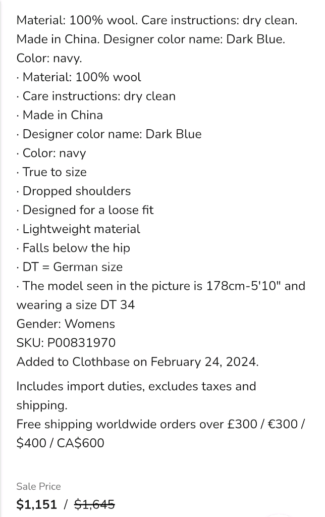 막스마라 울 반코트--8