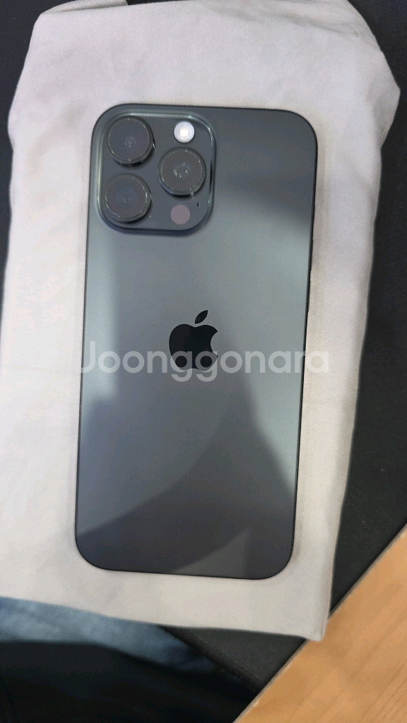 아이폰16프로맥스 256GB 자급제 블랙93%--8