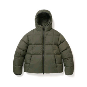 노클 트랩조이드 다운 패딩 카키