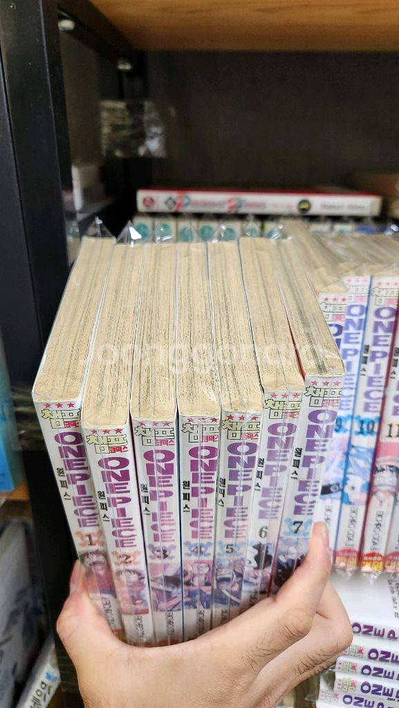 (소장용)원피스 1~110+블루.레드.옐로우 상급--3