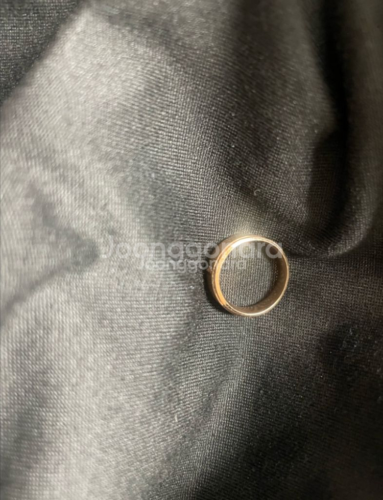 18K 골드 반지--2