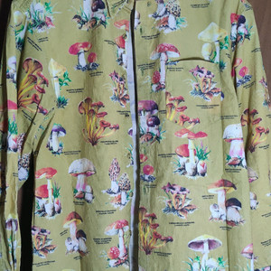 90s~ 머쉬룸 독버섯 셔츠