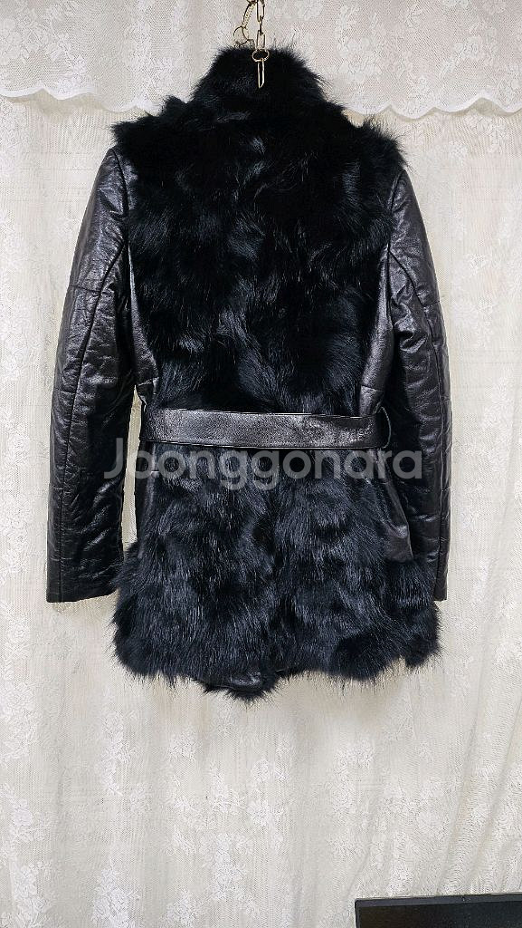 퍼 트림 가죽 자켓--3