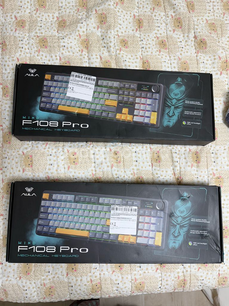 AULA F108 PRO 커스텀 기계식 키보드--0