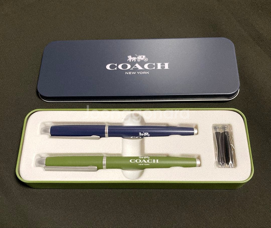 코치 만년필&볼펜 세트--0