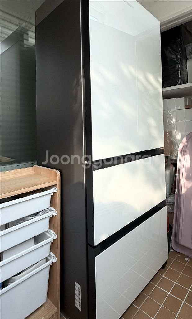 삼성 비스포크 김치냉장고 3도어 키친핏--0