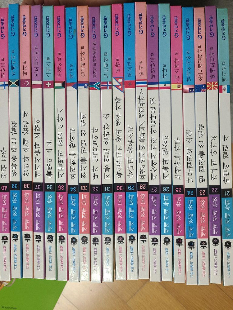 기탄세계전래동화,수학동화,스토리텔링 전집,웅진사회그림책 전권--1