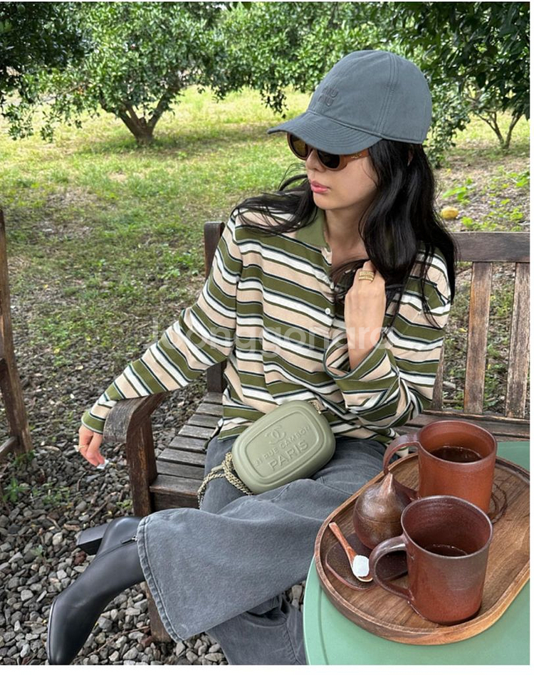 라밤바룸 스트라이프 피케 셔츠 2사이즈--1