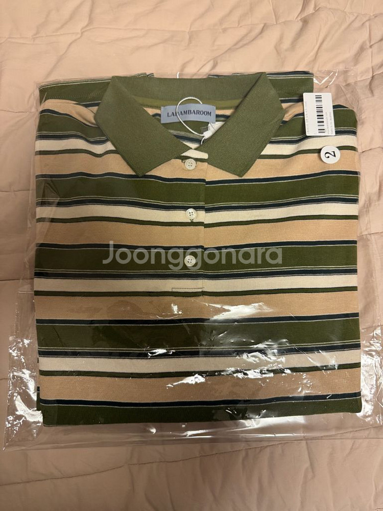 라밤바룸 스트라이프 피케 셔츠 2사이즈--3