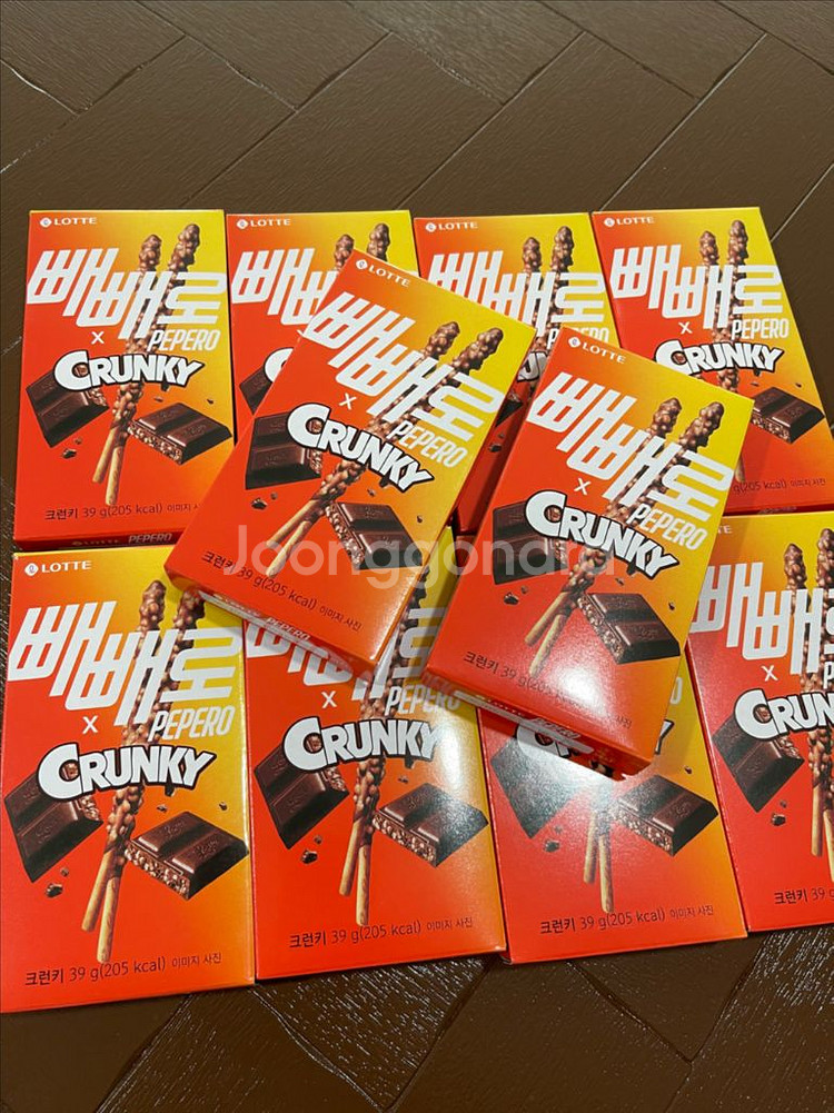 크런키 빼빼로 40개 한박스 37,000원--0