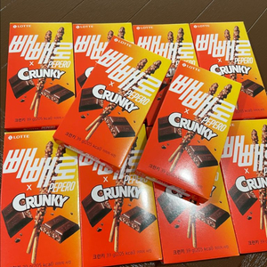 크런키 빼빼로 40개 한박스 37,000원