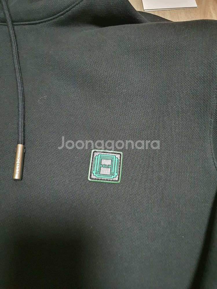 솔리드옴므 블랙 후드티 48--4