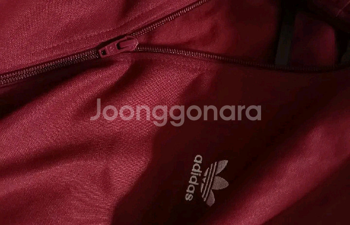 아디다스 베켄바우어 버건디 트랙탑 저지 져지집업 100/L--2
