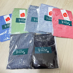 자연감성 풍기인견 트렁크 7종