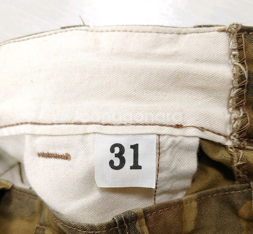 더블웍스 카모 팬츠 29인치 W31 L32--9