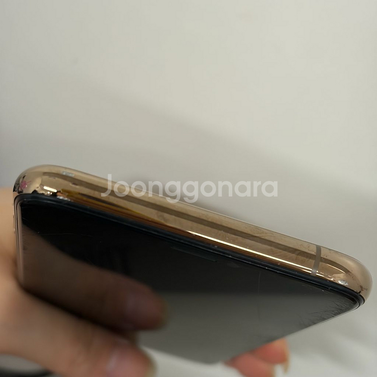 아이폰 XS 골드--2