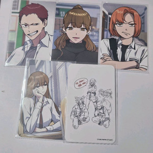 스터디그룹 스그 모펀 콜라보 포카 일괄 양도 웹툰 교사