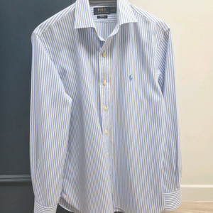 폴로 논아이론 드레스 셔츠 스카이 블루(15-32/33)