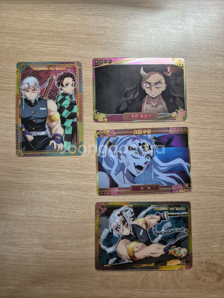 귀멸의 칼날 파샤 메탈카드 일괄--0