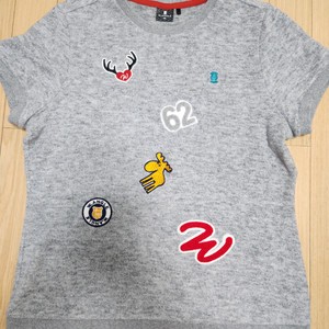 와이드앵글 여성 반팔니트 95