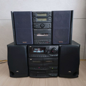 JVC 빅터 빈티지 오디오 시스템 세트 두가지