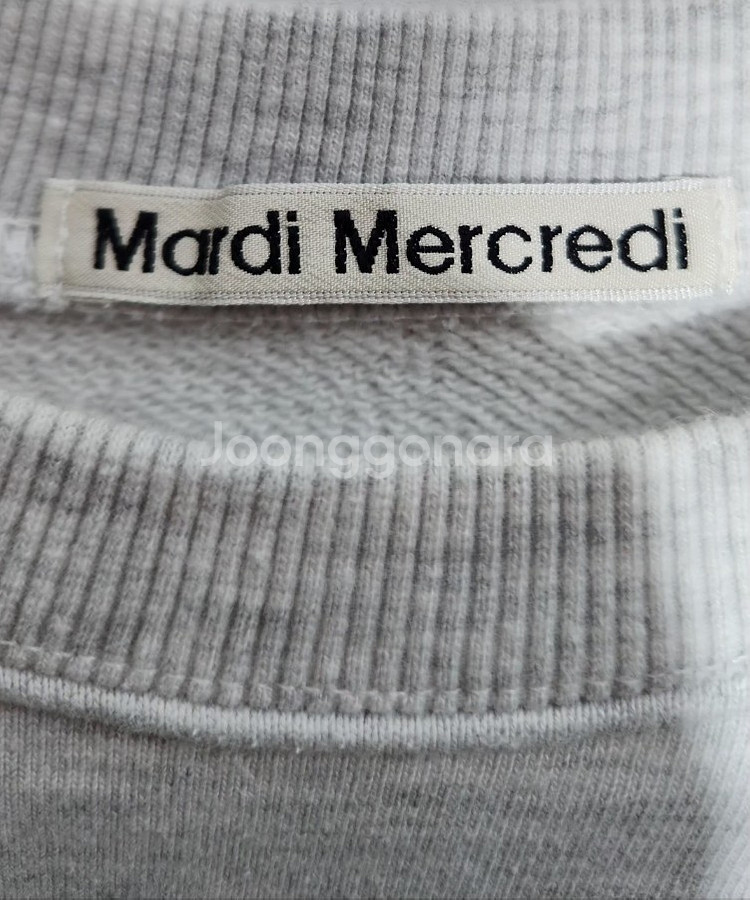 [마르디메크르디] 100 77 여 맨투맨--2