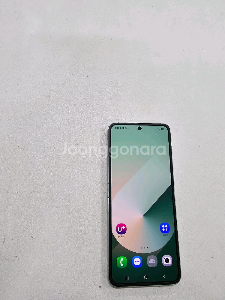 갤럭시 Z플립6 민트 256GB 정상단말기--2
