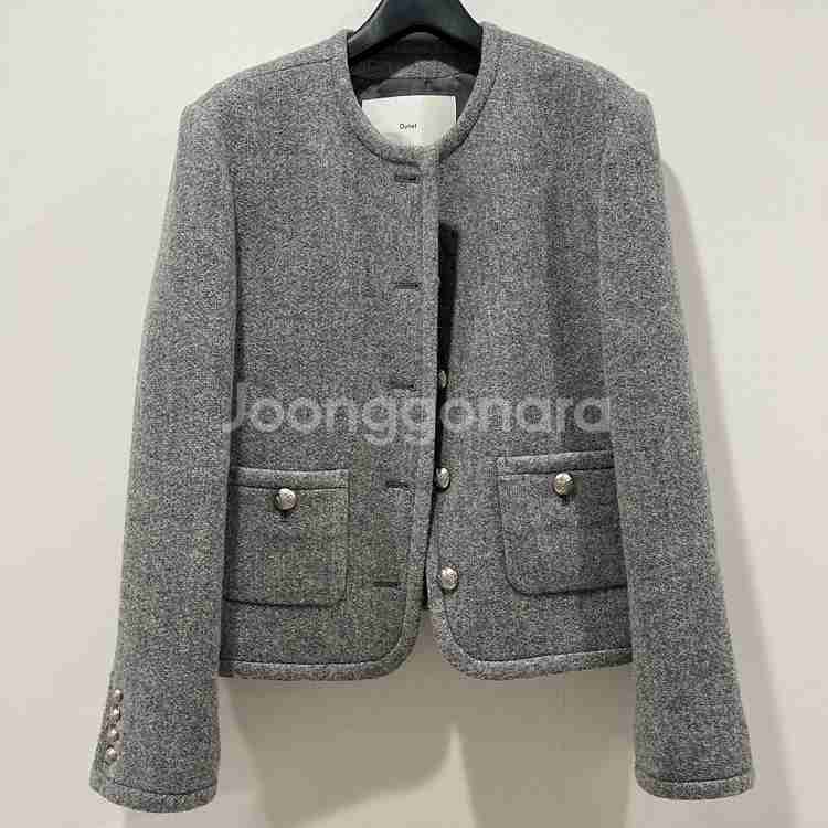 던스트 클래식 트위드 자켓m--3