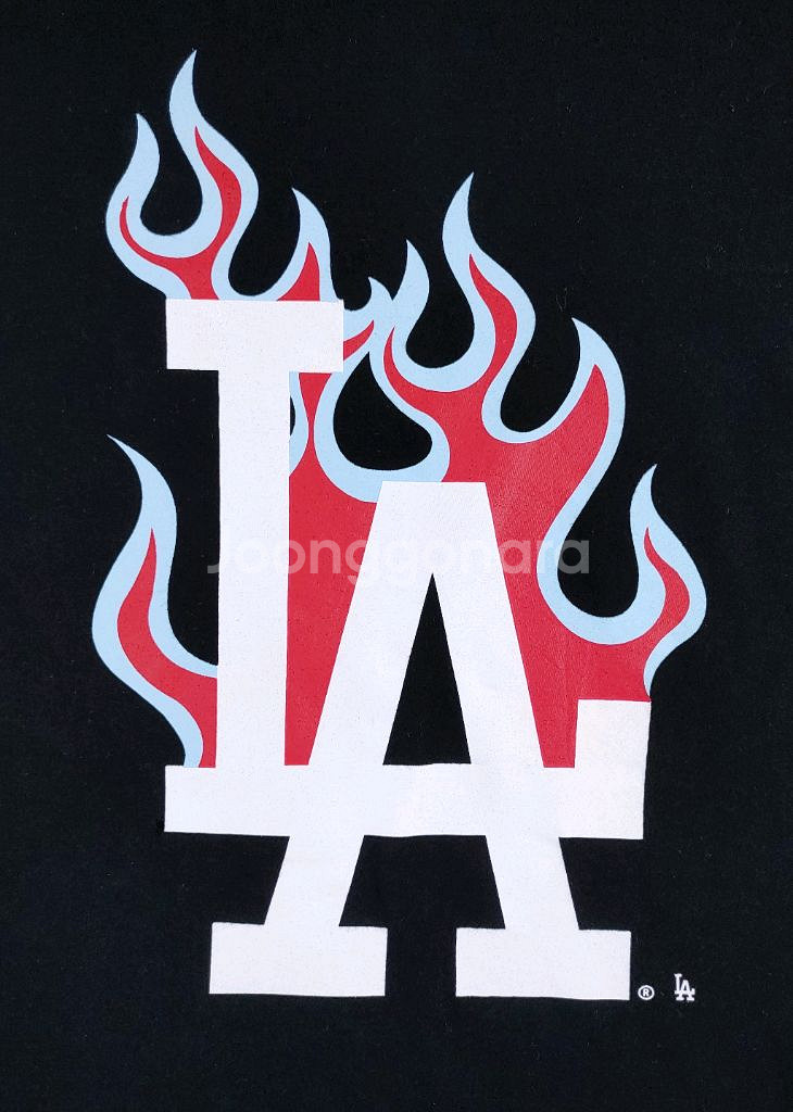 LA 다저스 뉴에라 반팔 티셔츠 XL--2