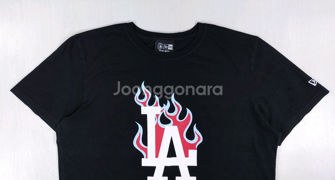 LA 다저스 뉴에라 반팔 티셔츠 XL--1